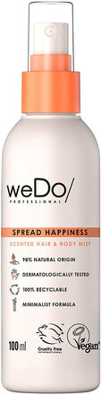 Wedo Professional Spread Happiness Hair & Body Mist 100Ml Beauty WOMEN Hair Styling Hair Mists Nude WeDo Professional*Betinget Tilbud