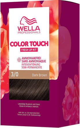 Wella Professionals Color Touch Pure Naturals Dark Brown 3/0 130 Ml Beauty Women Hair Care Color Treatments Nude Wella Professionals