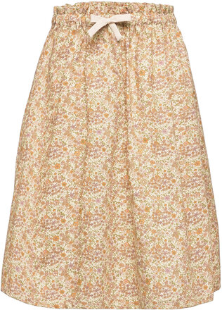 Skirt Nora Dresses & Skirts Skirts Midi Skirts Multi/mønstret Wheat*Betinget Tilbud