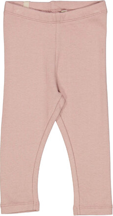 Rib Leggings Bottoms Leggings Pink Wheat