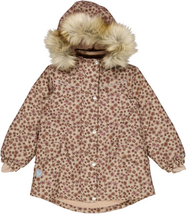 Jacket Mathilde Tech Outerwear Snow-ski Clothing Snow-ski Jacket Pink Wheat