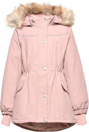 Jacket Mathilde Tech Parka Jacka Pink Wheat