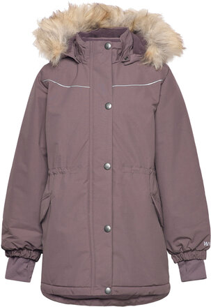 Jacket Mathilde Tech Outerwear Jackets & Coats Winter Jackets Purple Wheat
