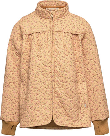 Thermo Jacket Thilde Outerwear Thermo Outerwear Thermo Jackets Oransje Wheat*Betinget Tilbud