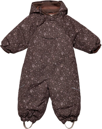 Snowsuit Adi Tech Outerwear Coveralls Snow-ski Coveralls & Sets Brown Wheat