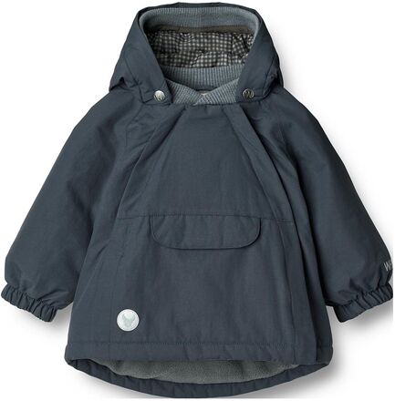 Jacket Sascha Tech Outerwear Jackets & Coats Anoraks Blue Wheat