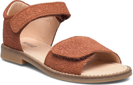 Tasha Sandal Shoes Summer Shoes Sandals Brown Wheat