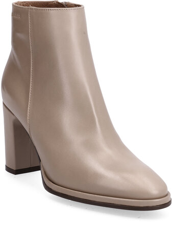 Ostro Shoes Boots Ankle Boots Ankle Boot - Heel Beige Wonders*Betinget Tilbud