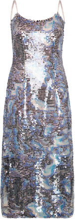 Lauri Sequin Dress Dresses Party Dresses Blue Wood Wood