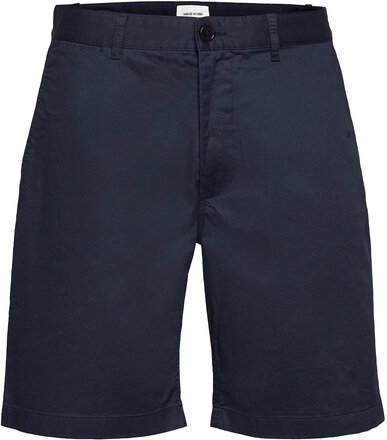 Jonathan Light Twill Shorts Shorts Chinos Shorts Marineblå Wood Wood*Betinget Tilbud