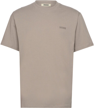 Wbbaine Base Tee Designers T-shirts Short-sleeved Beige Woodbird
