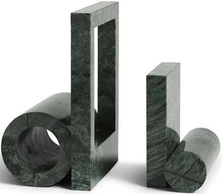 Booknd Home Decoration Bookends Green WOUD