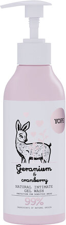 Yope Natural Intimate Wash Geranium & Cranberry Beauty Women Sex And Intimacy Hygiene Products Nude YOPE