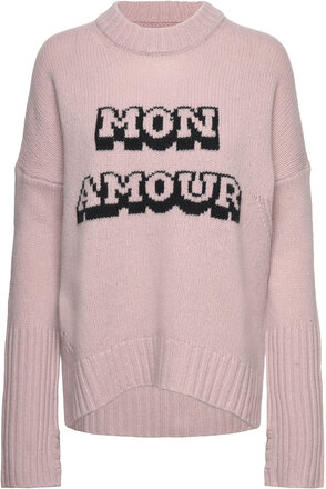 Malta We Mon Amour Designers Knitwear Jumpers Pink Zadig & Voltaire