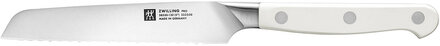 Pro Le Blanc, Takket Kniv 13 Cm Home Kitchen Knives & Accessories Bread Knives White Zwilling