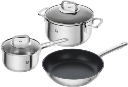 Pots And Pans Set Home Kitchen Pots & Pans Saucepan Sets Silver Zwilling