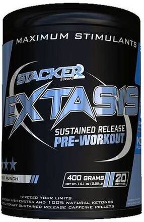 Stacker Extasis Pre Workout 400g, PWO