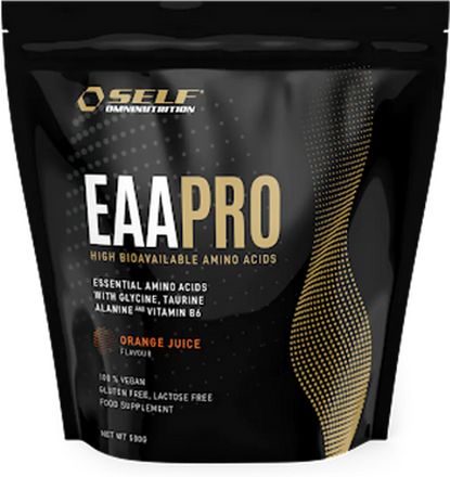 Self EAA Pro, 500g ZIP, Orange Juice, Aminosyrer