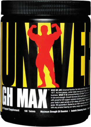 Universal GH Max 180 kaps, Vitaminer & Aminosyrer