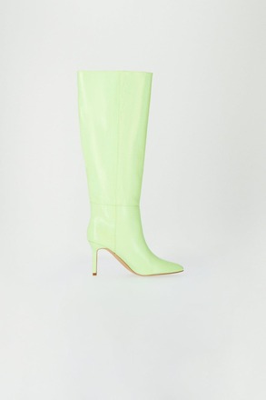 Gina Tricot - Knee high heel boots - boots - Green - 37 - Female