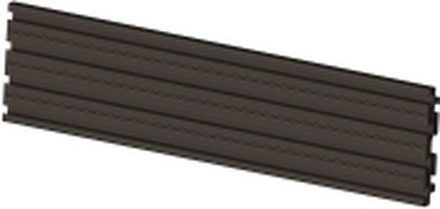Multibrackets PRO Single AL rail - Monteringskomponent (monteringsskinne) - for videovegg - aluminium - svart