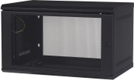 APC NetShelter WX AR106 - Skap - veggmonterbar - svart - 6U - 19