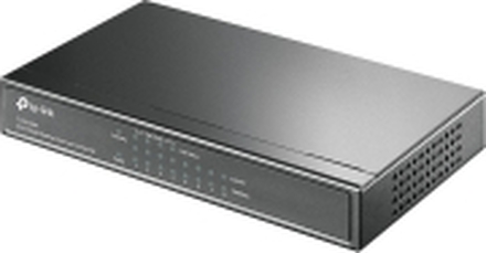 TP-Link TL-SG1008P - Switch - ikke-styrt - 4 x 10/100/1000 (PoE) + 4 x 10/100/1000 - stasjonær - PoE