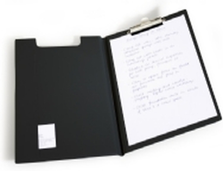 HOLDBAR pad mappe A4 klips topp 330x15,5x235mm svart