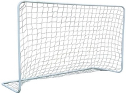 Enero Fotballmål med nett, hvit, størrelse 1,82x1,22x0,61m