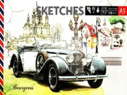 Fresh Sketchbook A5 12k hvit