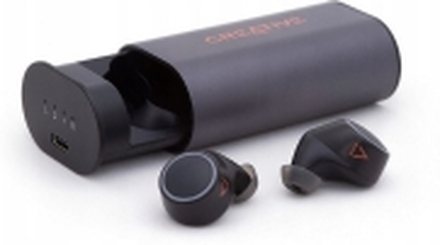 Creative Outlier Air Sport SE - ægte trådløse øretelefoner med mik. - ørespids / in-ear - Bluetooth® 5.0 - Qualcomm® aptX™ - op til 30 timers batteritid (via medfølgende ladeæske)