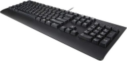 Lenovo Preferred Pro II - Tastatur - bakbelysning - USB - AZERTY - Dansk - svart - FRU, CRU - Tier 2