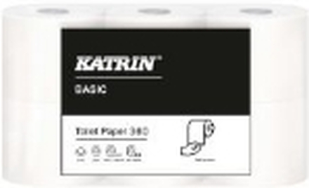 Toiletpapir Katrin 2-lag 50.4 m Natur,42 rl/krt