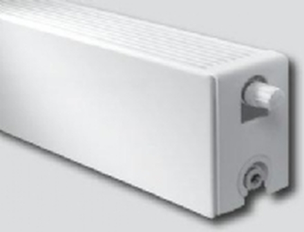 Thermrad Lav radiator S8 Plan 22 444W, HxB: 200x1200 mm, med 8 anboringer. UDEN bæringer. Brug evt fjederkonsol 32.2244.102
