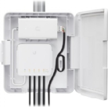 Ubiquiti UniFi Switch Flex Utility - Nettverkenhetshus - stangmonterbar - utendørs