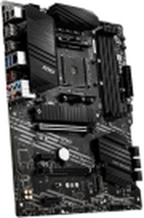 MSI B550-A PRO - Hovedkort - ATX - Socket AM4 - AMD B550 Chipset - USB-C Gen2, USB-C Gen1, USB 3.2 Gen 1, USB 3.2 Gen 2 - Gigabit LAN - innbygd grafikk (CPU kreves) - HD-lyd (8-kanalers)