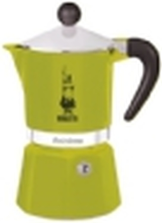 Bialetti Rainbow, 0,06 l, Aluminium, Termoplast, Grønn, 140 mm, 6,2 cm