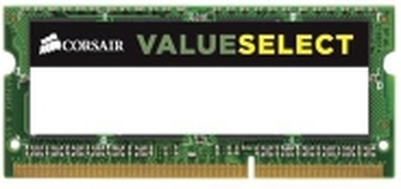 CORSAIR Value Select - DDR3L - modul - 8 GB - SO DIMM 204-pin - 1333 MHz / PC3-10600 - CL9 - 1.35 / 1.5 V - ikke-bufret - ikke-ECC