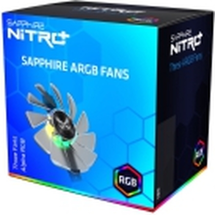 Sapphire Nitro+ ARGB - Videokortvifte - 87 mm/95 mm