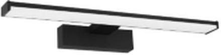 Eglo Pandella 1 - Speillampe - LED (ekvivalent 65 W) - nøytralt hvitt lys - 4000 K - svart, hvit
