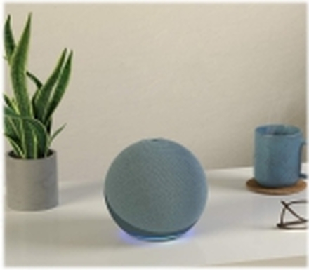 Amazon Echo (4th Generation) - Smarthøyttaler - Bluetooth, Wi-Fi - Appstyrt - toveis - blågrå