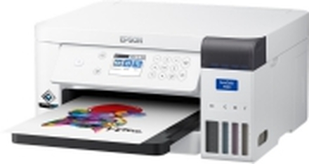 Epson SureColor SC-F100 - Skriver - farge - fargesublimering - A4 - 600 x 1200 dpi - kapasitet: 150 ark - USB 2.0, LAN, Wi-Fi