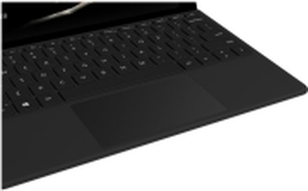Microsoft Surface Go Type Cover - Keyboard - med styreflate, akselerometer - bakgrunnsbelyst - Spansk - svart - kommersiell - for Surface Go, Go 2