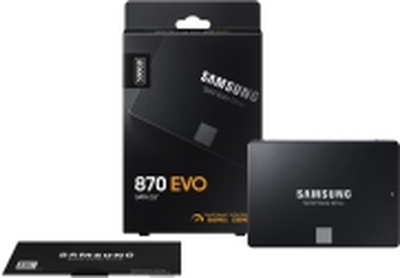 Samsung 870 EVO MZ-77E500B - SSD - kryptert - 500 GB - intern - 2.5 - SATA 6Gb/s - buffer: 512 MB - 256-bit AES - TCG Opal Encryption