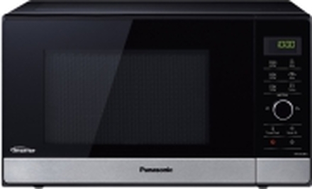 Panasonic NN-SD28 - Mikrobølgeovn - 23 liter - 1000 W - rustfritt stål / svart