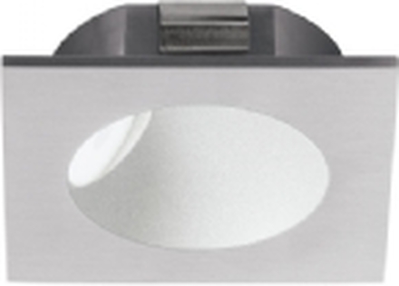 EGLO 96902, Innsunket spotlight, 1 ampuller, LED, 2 W, 200 lm, Aluminium, Sølv