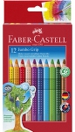 Faber-Castell Jumbo GRIP - Fargeblyant - 3.8 mm (en pakke 12)