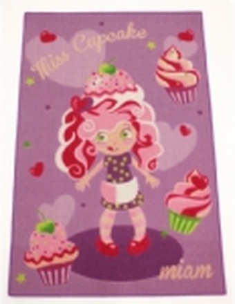 Børnetæppe Miss Cupcake 120x80
