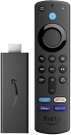 Amazon Fire TV Stick (3rd Gen) - AV-spiller - 8 GB - 1080p - 60 fps - HDR - svart
