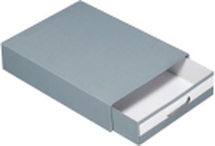 Multiboks Esselte standard, 7 cm, grå, pap